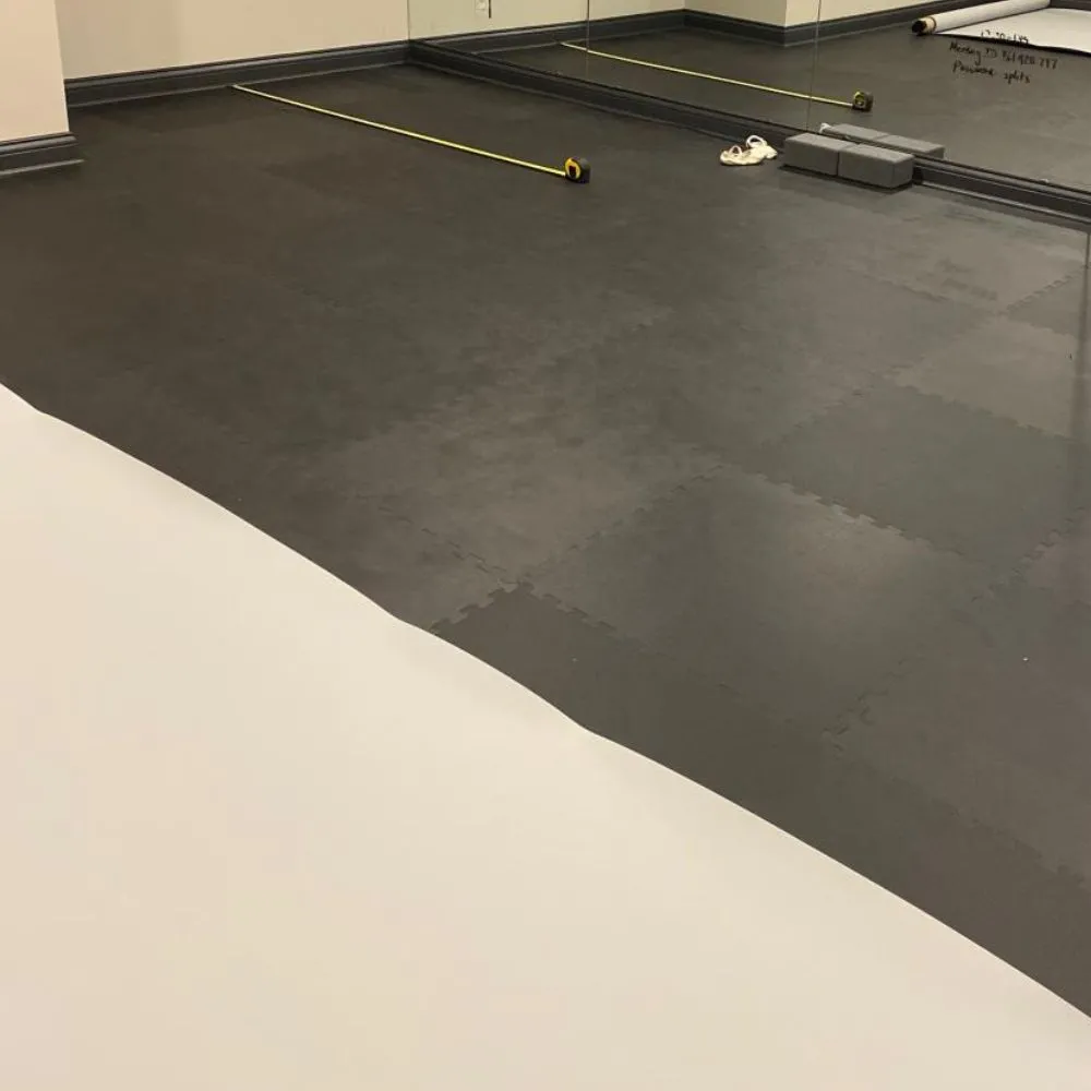 home gym dance floor