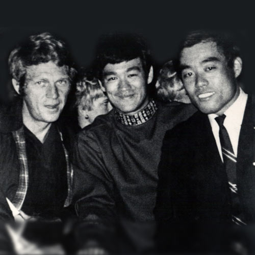Fumio Demura Sensei with Bruce Lee