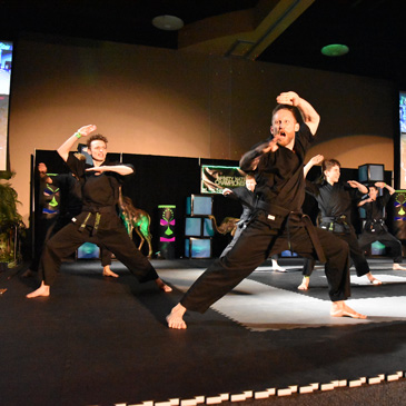 Infinity Martial Arts Team Forms Mike Welch on Greatmats