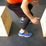 Plastic Gym Flooring Material for Basements and Carpeted Areas