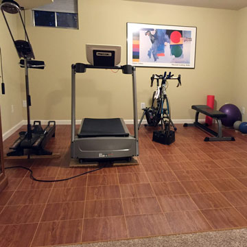 best treadmill mat for wood floors