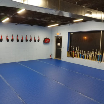 Smooth Texture Martial Arts Floor
