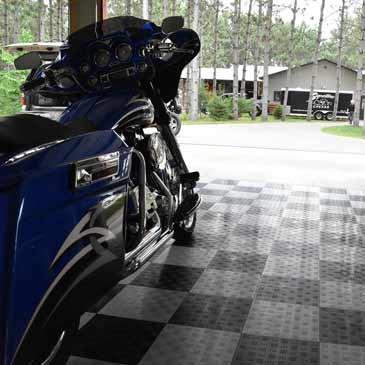 Garage Motorcycle Mat from Greatmats