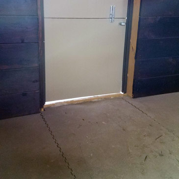 My Epiphany Paradise Farm Horse stall with mats