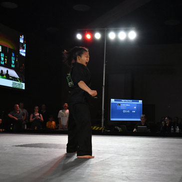 Karate Competition Mats - Noell Jellison American Taekwondo Kihap