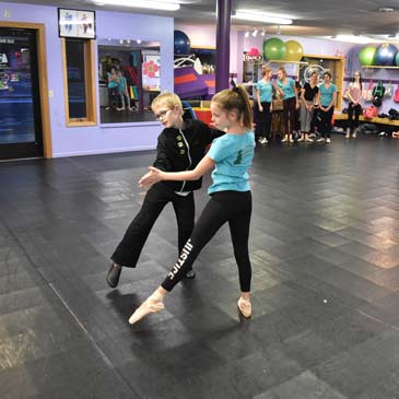 Northwoods Dance on Greatmats Dance Flooring 8