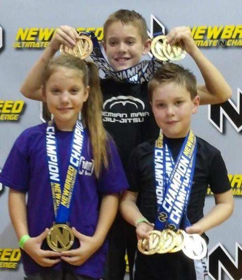 The Terrell Siblings are piling up the grappling medals