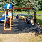 What are the Alternatives to Recycled Rubber Playground Surfaces