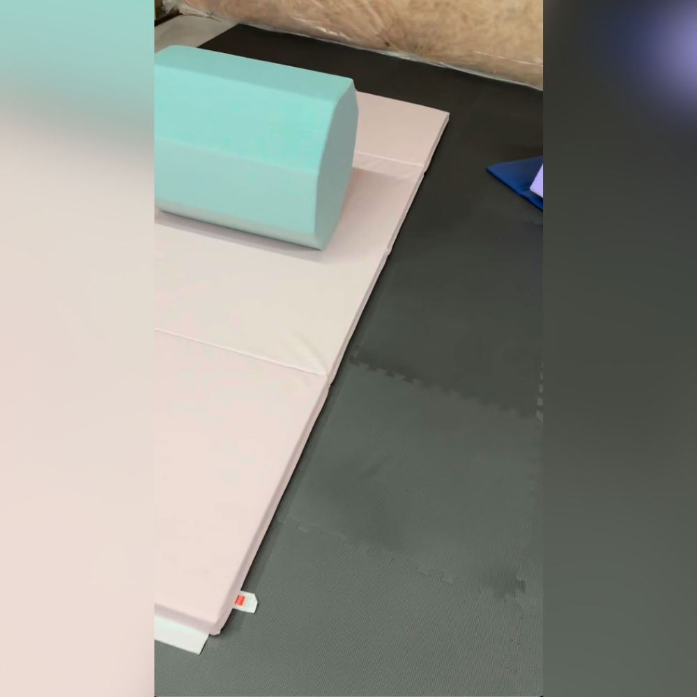 home gymnastics training area