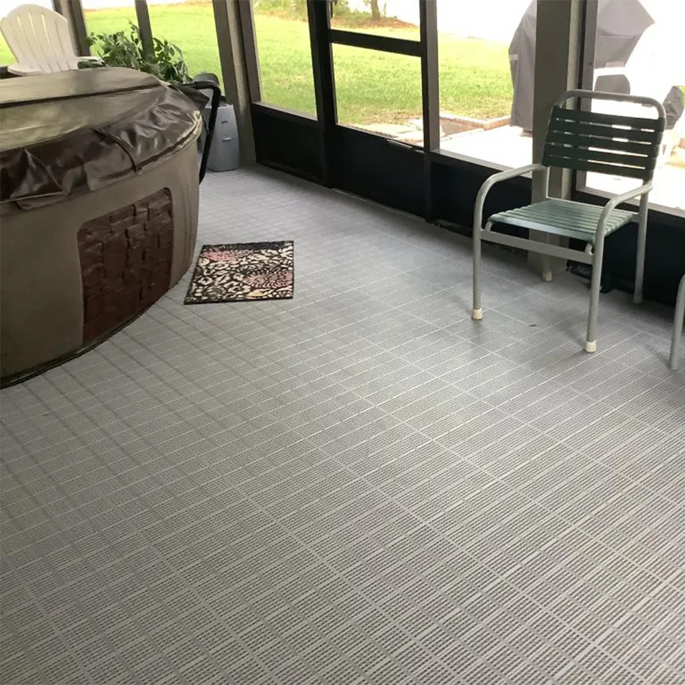perforated hot tub tiles