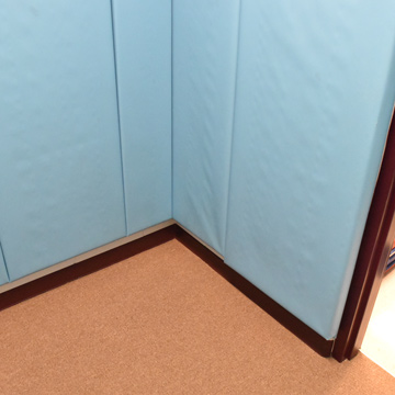 padded room cushioned walls