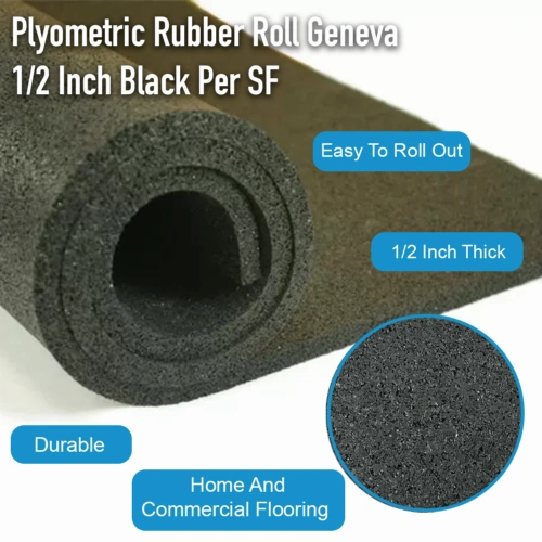 Plyometric Rubber Roll 1/2 Inch Geneva