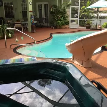 Fast Draining Hot Tub Flooring Options