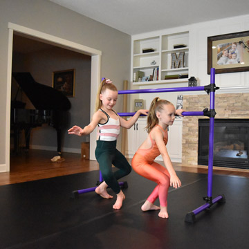 Home dance studio in basement Savanna Manzel