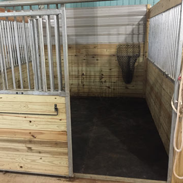 best flooring for horse stalls