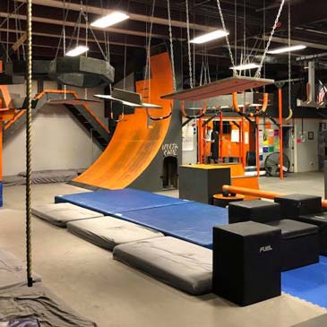 ninja warrior mats for professional training spaces