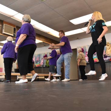 River City Dance Flooring for Clogging
