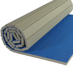 roll-out feature cheerleading mats