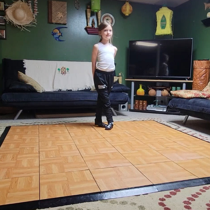 Affordable Home DIY Tap Dance Floor Kit