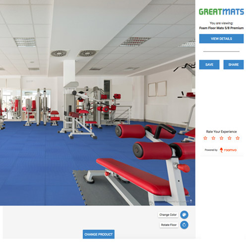 Greatmats Room Visualizer App