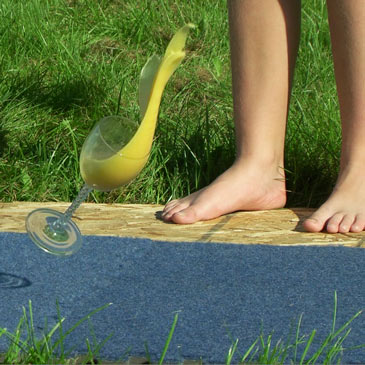 cleaning orange juice on residential carpet tiles