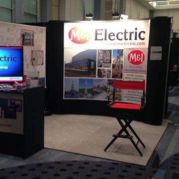 Trade show booth carpet floor tiles