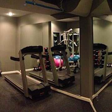 rubber basement treadmill mat