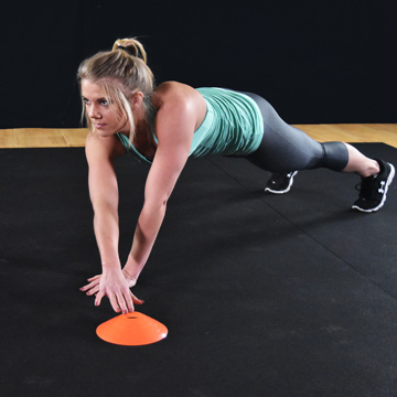 rubber personal exercise mat