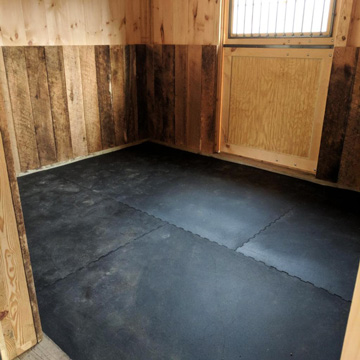 How long do horse stall mats last?