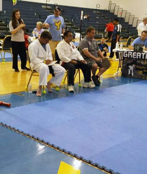 Rumble on the River 3 competition area