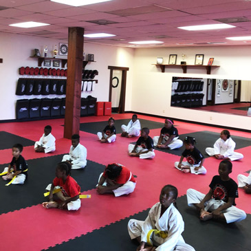 Tae Bo Fitness Mats at Shen Dragon Karate Dojo