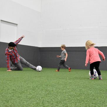 Indoor sports turf for soccer for kids