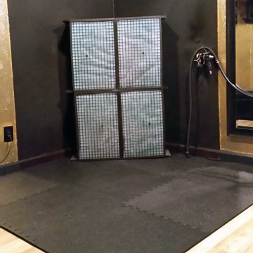 spray tan mat