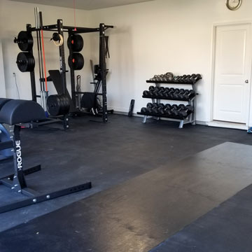 Best Garage Gym Flooring Options