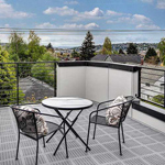 Plastic Rooftop Deck Flooring