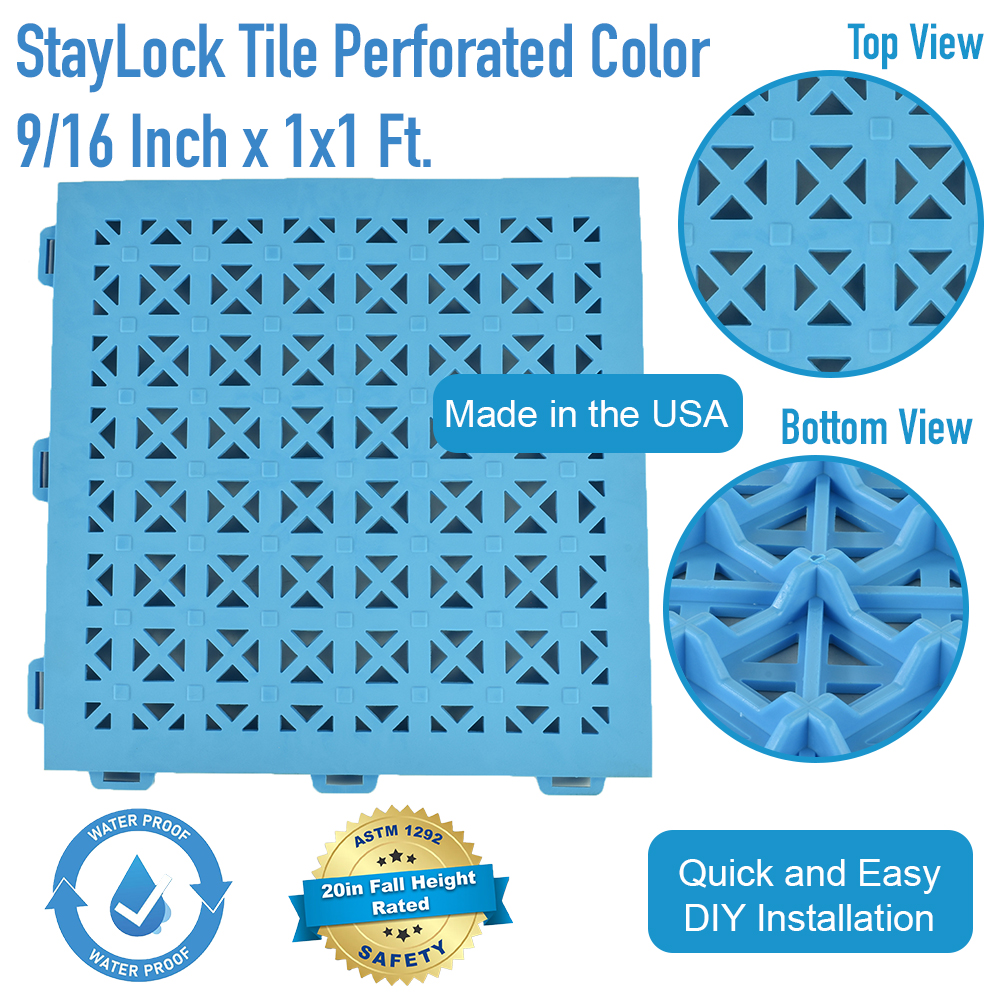 StayLock Perforated tiles infographic