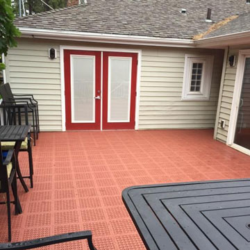 Removeable patio flooring ideas for outdoors