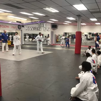 stockbridge tdk academy using 16 year old martial arts karate mats