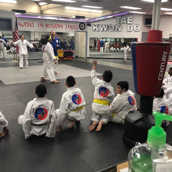 tae kwon do mats at Stockbridge Tae Kwon Do Academy