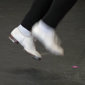 Appalachian clogging dance flooring