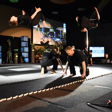Martial Arts Tricking Mats can be used for Parkour Mats