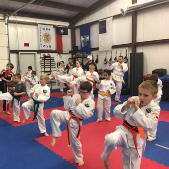Tang Soo Do Mats at Academy in Lindale Texas