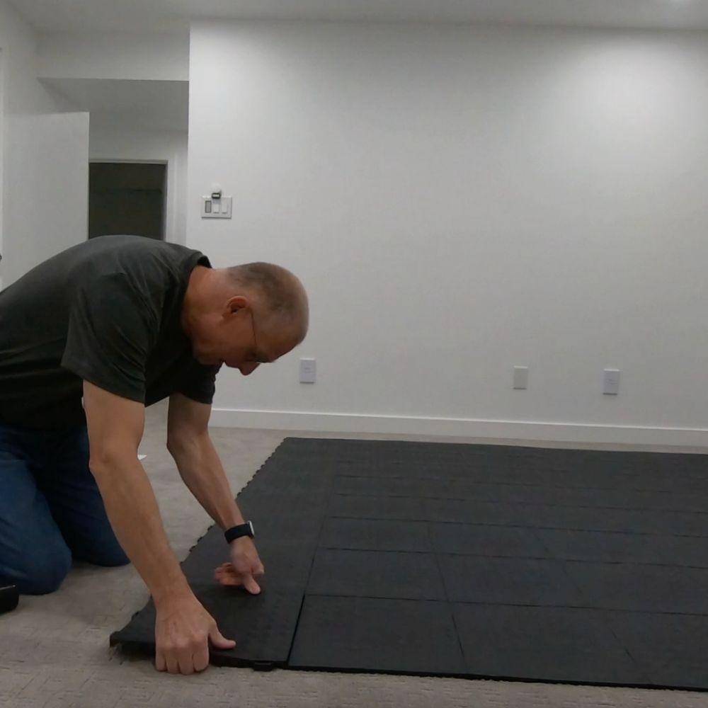 installing staylock bump top over carpet