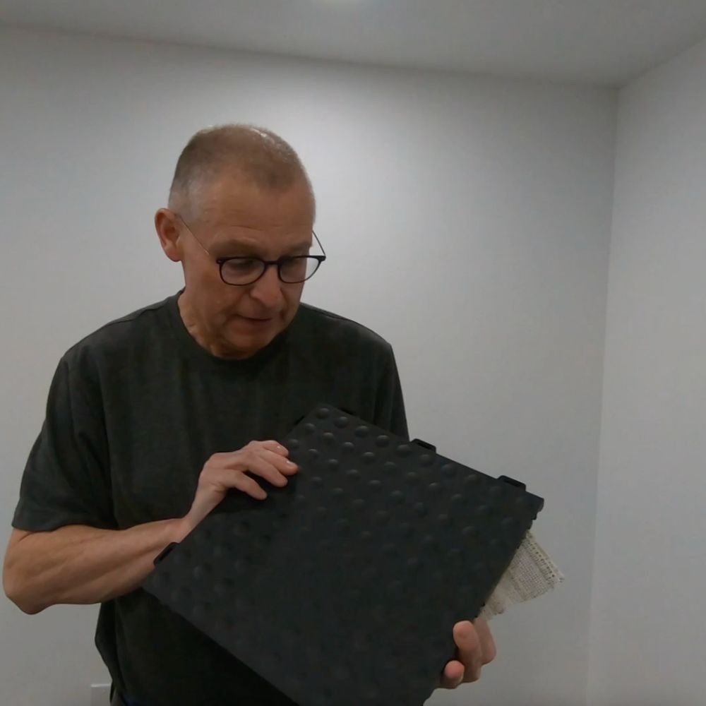 basement home gym flooring
