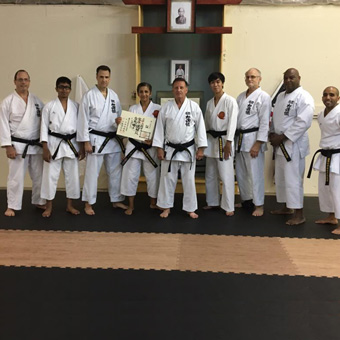 The Woodlands Shotokan Karate Mats - Black Belts
