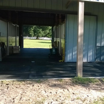 Thick Rubber Horse Shed Aisle Flooring
