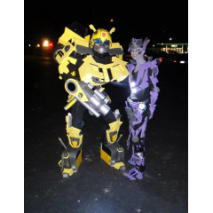 Foam Floor Mats 5/8 Premium Bumblebee and Arcee Costumes thumbnail