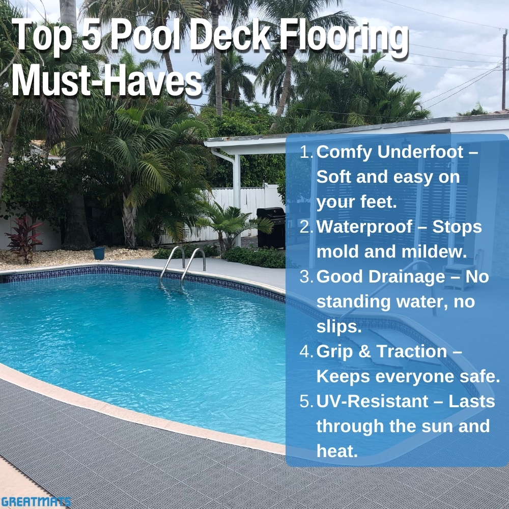 tips for pool deck flooring 