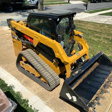 skid steer ground protection mats