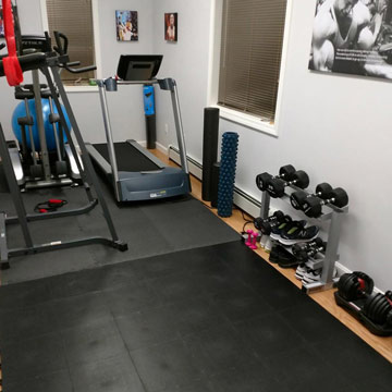 basement floor tiles with vapor barrier